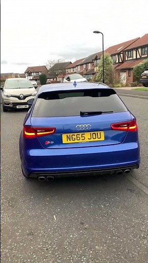 Audi S3 (8V) Stock exhaust - acceleration (manual)