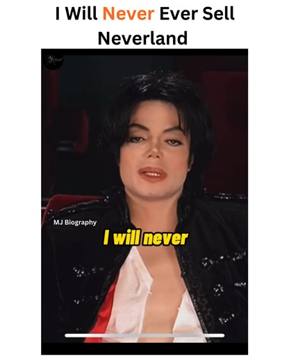 🏰 I Will Never, Ever Sell Neverland. Michael Jackson once said those words with conviction. Neverland was not just a property. It was his dream, his refuge, his world of innocence and imagination. 💛 Years later, he softly said, “Neverland is not a home anymore.” The place that once held laughter, joy, and childlike wonder became something heavier. Sometimes a home is not lost when the gates close. It is lost when the feeling inside changes. Behind the King of Pop was a man who felt deeply. Nev