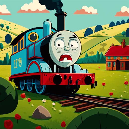 Cursed Thomas Train #cursed #meme #thomastank #thomastrain #thomasexe #exe #scary #spooky #cursedthomas #thomasandfriends #thomasengine #train #meme