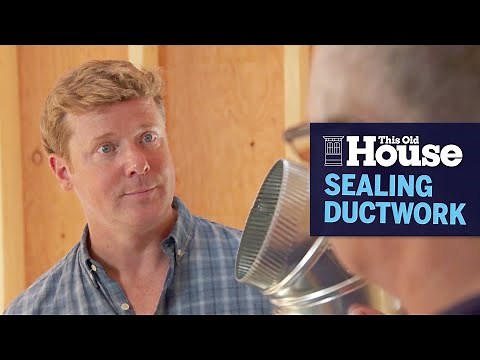 How to Seal New Ductwork | This Old House