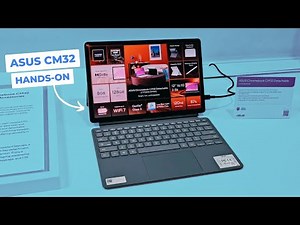 ASUS Chromebook CM32 Detachable Hands-On At CES 2026