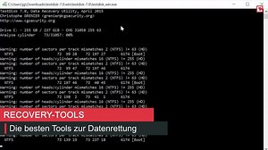 Die besten Tools zur Datenrettung