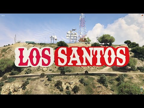 Free Custom Vinewood Sign - Los Santos / Toxic Fivem #fivemscript #fivemmlo