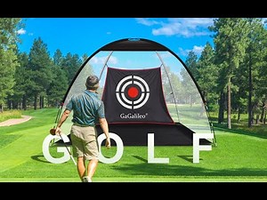 Golf Net,Quick Setup Golf Net with Target Cloth and Carry Bag