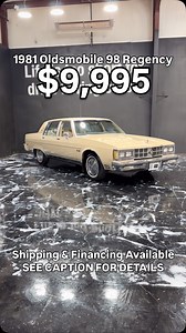 25K views · 2K reactions | 1981 Oldsmobile 98 Regency - Odometer...