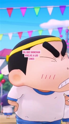 ¡Shinchan regresa al cine en 3D!
