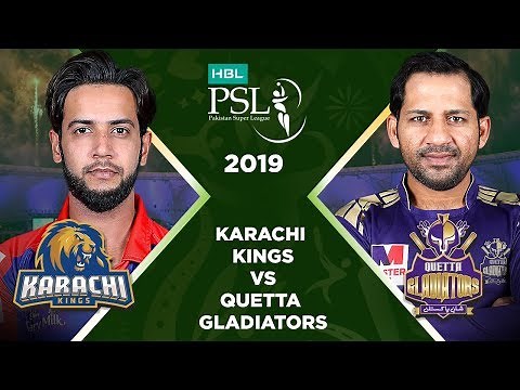 Match 28: Full Match Highlights Karachi Kings vs Quetta Gladiators | HBL PSL 4 | HBL PSL 2019