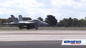 95K views · 658 reactions | Two Royal Australian Air Force growlers have landed at East Sale, on a journey to recreate the first circumnavigation flight around the country. #WINNews | Channel 8 & 80 (HD) Weeknights from 5:30pm | WIN News Gippsland | Facebook