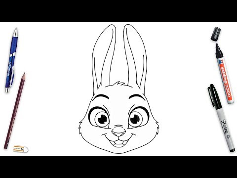 How To Draw Judy Hopps Easy Step By Step | Zootopia Art Lesson