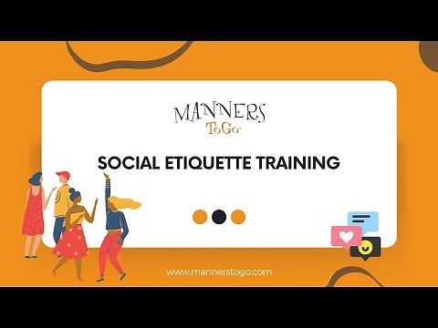 Social Etiquette Training – Beginners Guide