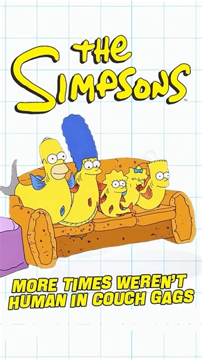More Times the Simpsons Weren’t Human in Couch Gags