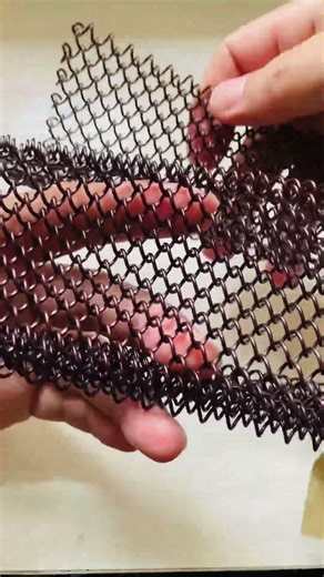 Metal Coil Drapery: The Most Popular Metal Curtain for Architecture #meshcurtain #metalcoilcurtain