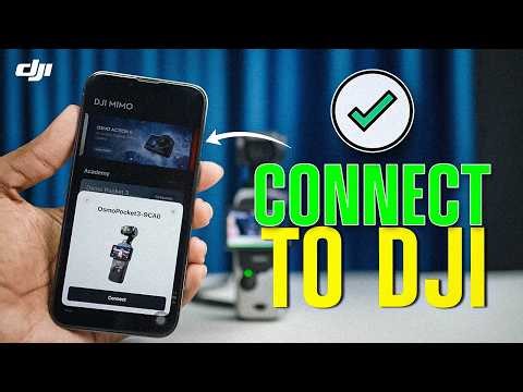 How to Connect iPhone to DJI Pocket 3,2 & 1 Using DJI Mimo App | Pair iPhone With DJI Osmo Pocket