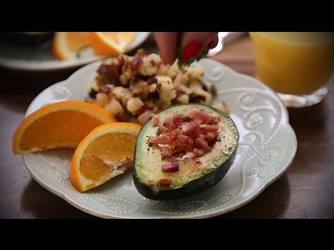 How to Make Avocado Baked Eggs | Avocado Recipes | Allrecipes.com