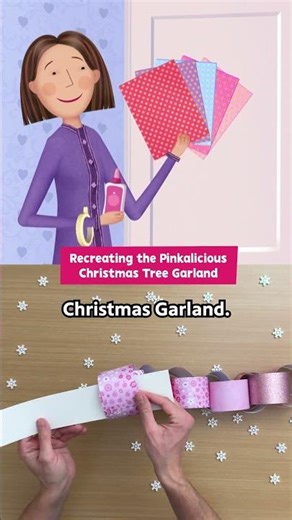 Let's Craft a DIY Garland! 💕 | Pinkalicious & Peterrific | PBS KIDS #Shorts
