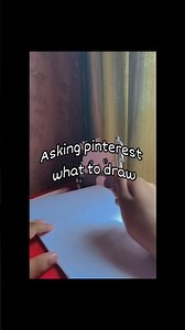 Asking Pinterest What to Draw 🎨✨#Pinterest #Drawing #Art #Sketch #sketchbook #Creative #Doodle