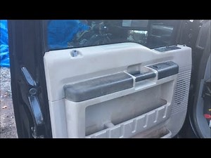 Super Duty Door Panel Swap Part 2: Window Switch and Power Mirror Control