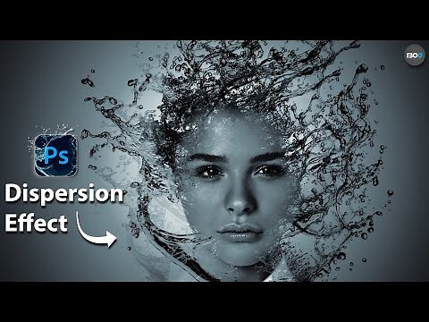 Dispersion Effect: Photoshop Tutorial/How to create dispersion effect in Photoshop /Part#4