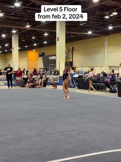 Level 5 Gymnastics Floor Routine Performance