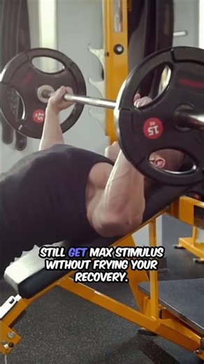 Always train to failure?