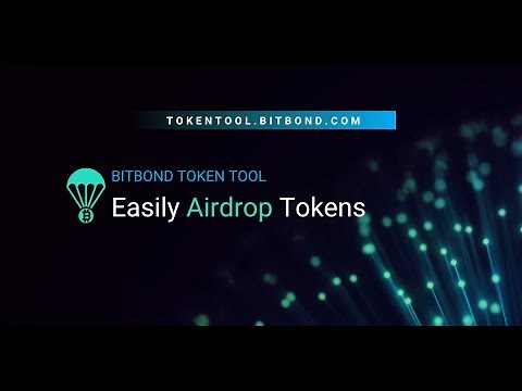How to Airdrop Tokens without Coding in 1 minute - Bitbond