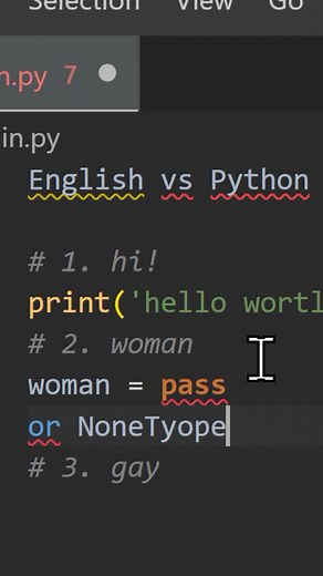 English vs Python: Coding Memes and Programming Humor