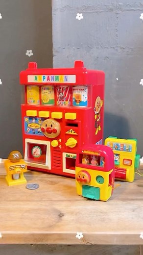 Anpanman Vending Machine Pretend Play - Toy TOHO Japan 🧡🧡🧡 by me @toyshopper 💁🏻‍♀️ . . . #Anpanman #anpanmanjapan #อันปังแมน #อันปังแมนไทยแลนด์ #Anpanmanthailand #mellchandolls #doll #toycollection #vgttoys #minitoy ⠀ #mellchan #toy #toys #toycollector #toycollectors #pretendplay #pretendplaytoys #vintagegirltoys #vintagetoys #vintageplush #toyhunter #vintagedoll #thiftstorefinds #thifting #ของเล่นเสริมพัฒนาการ #ของเล่นมือสองญี่ปุ่น #ตู้กดน้ำอันปังแมน #ตู้กดน้ำ #vendingmachine | Toy.shopper