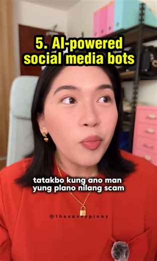 1.1M views · 15K reactions | TOP 5 SCAMS USING AI, mag-ingat at maging alisto! #scamawareness #scamalert #AI #artificialintelligence #chatgpt #deepfake #phishing | The Savvy Pinay | Facebook