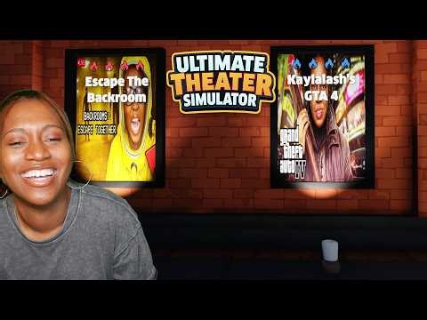 I HAVE MY OWN MOVIES! | Ultimate Theater Simulator Part 5