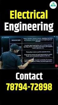 📌Electrical Engineering Concepts in 3 minutes || Sq Cage || #sscje #nrdaje #aeje