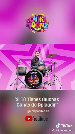 Hola Chikis 👋 Tenemos nuevo video en nuestro canal de Youtube ❤️ Link en nuestra bio || #chikitoonz #situtienesmuchasganasdeaplaudir #fyp