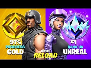 Unranked to Unreal Reload Speedrun But It's Duo Fills... (Fortnite Ranked)