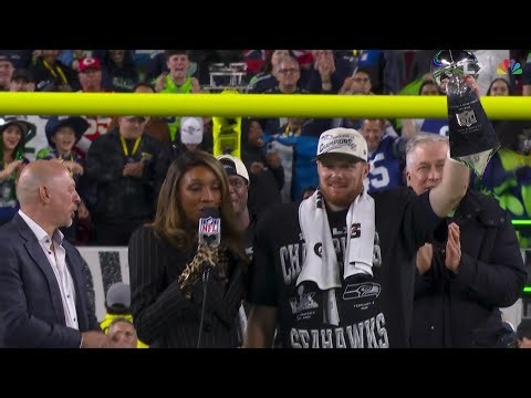 Seattle Seahawks Super Bowl LX Trophy Presentation