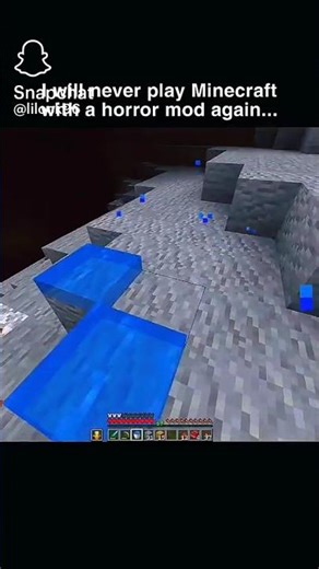Minecraft never import horror mod 😭 #minecraft