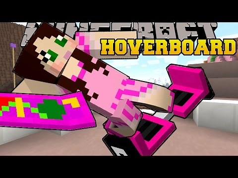 Minecraft: HOVERBOARDS! (HOVERBOARD TRICKS & RACE!) Mod Showcase