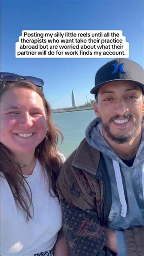 What will my partner do for work as a digital nomad therapist? #therapist