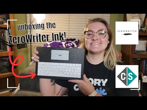 ZeroWriter Ink Unboxing, Assembly, First Impressions || CrowdSupply x ZeroWriter Ink