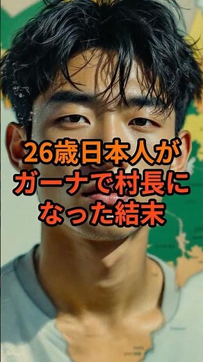 日本人初‼︎アフリカで村長になった人生とは #shortvideo #shorts #雑学
