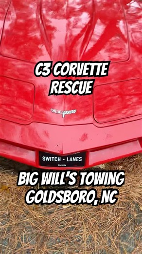 C3 Corvette Towed to the Shop in Goldsboro, NC — Classic Car Towing by Big Will’s Towing & Recovery!