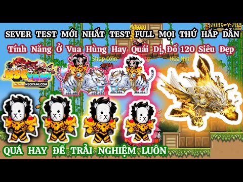 Ninja School Illegal - Latest Test Server Opened With 120 New, Beautiful Outfits, Great New Features
