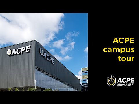 Campus tour of Australian College of Physical Education (ACPE)