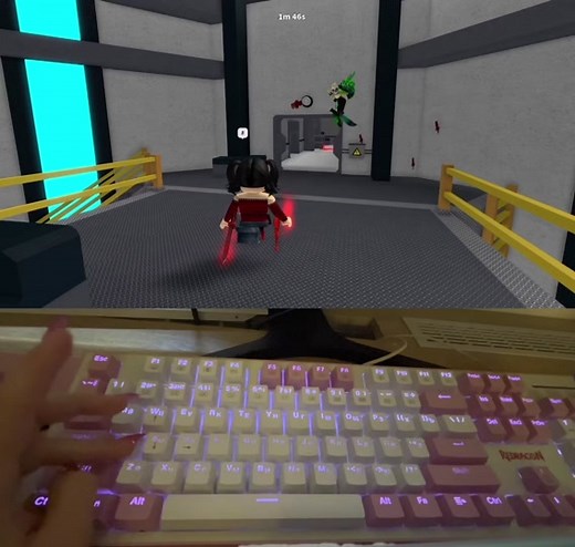 переходи в мой тгк, там сейчас проходит конкурс на робуксы!! #roblox #mm2 #murdermystery2 #роблокс #мм2 #asmr #keyboard