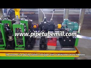 Stainless Steel Tube Mill Machine, Stainless Pipe Production Line, Stainless Pipe Making Machine