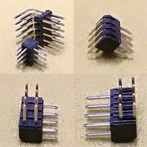 [Hot Item] Customized Pin Header 2X4pin 90 H=4.3mm and 1.27mm/2.0mm/2.54mm Female Header /Pin