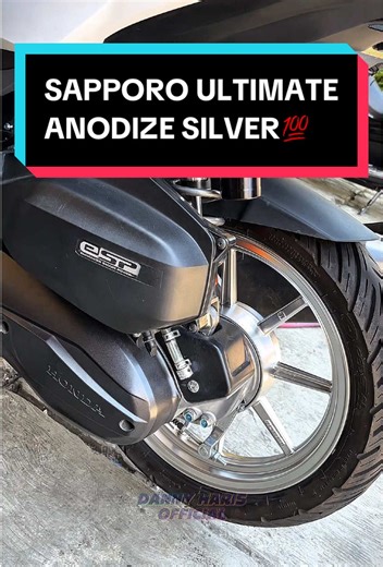 Ultimate Anodize Silver Coating for Motorbikes