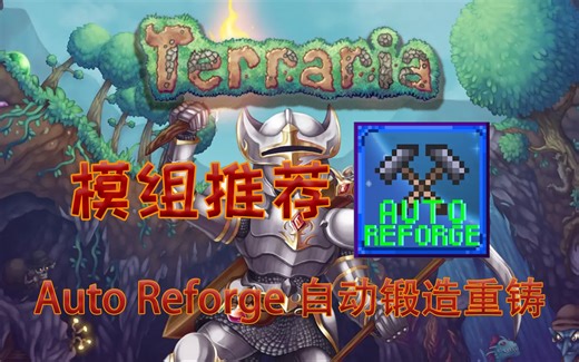 【泰拉瑞亚】实用模组推荐 Auto Reforge 自动锻造重铸 【8】
