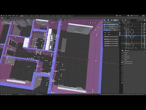 Archipack 2.0 tutorial: 2d export