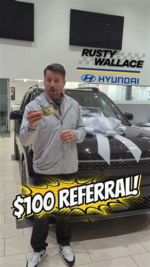 🚨 BIG NEWS at Rusty Wallace Hyundai! 🚨 We just dropped prices on over HALF of our pre-owned inventory — and the savings this month are HUGE! 🔥 November Deals You Don’t Want to Miss: ✅ Massive price reductions on pre-owned ✅ 0% APR on select new Hyundais ✅ No payments until March ✅ 10-Year / 200,000-Mile Warranty at NO CHARGE 💰 PLUS — Get $100 CASH when someone you refer buys a car! Whether you’re in the market or not, help us pass the savings on! Send your friends, family, coworkers — anyone