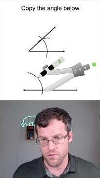 How to Copy an Angle and Construct Parallel Lines