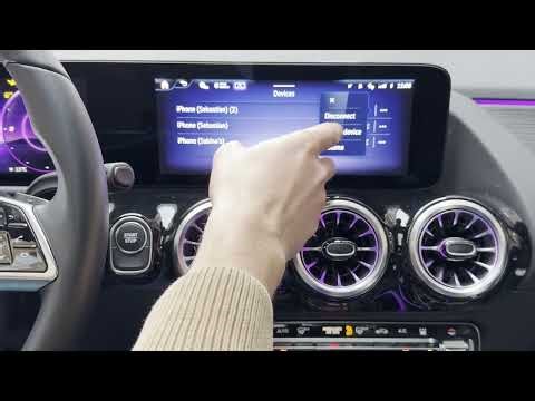 How to Delete Phone from Mercedes-Benz MBUX (Remove Bluetooth Device)
